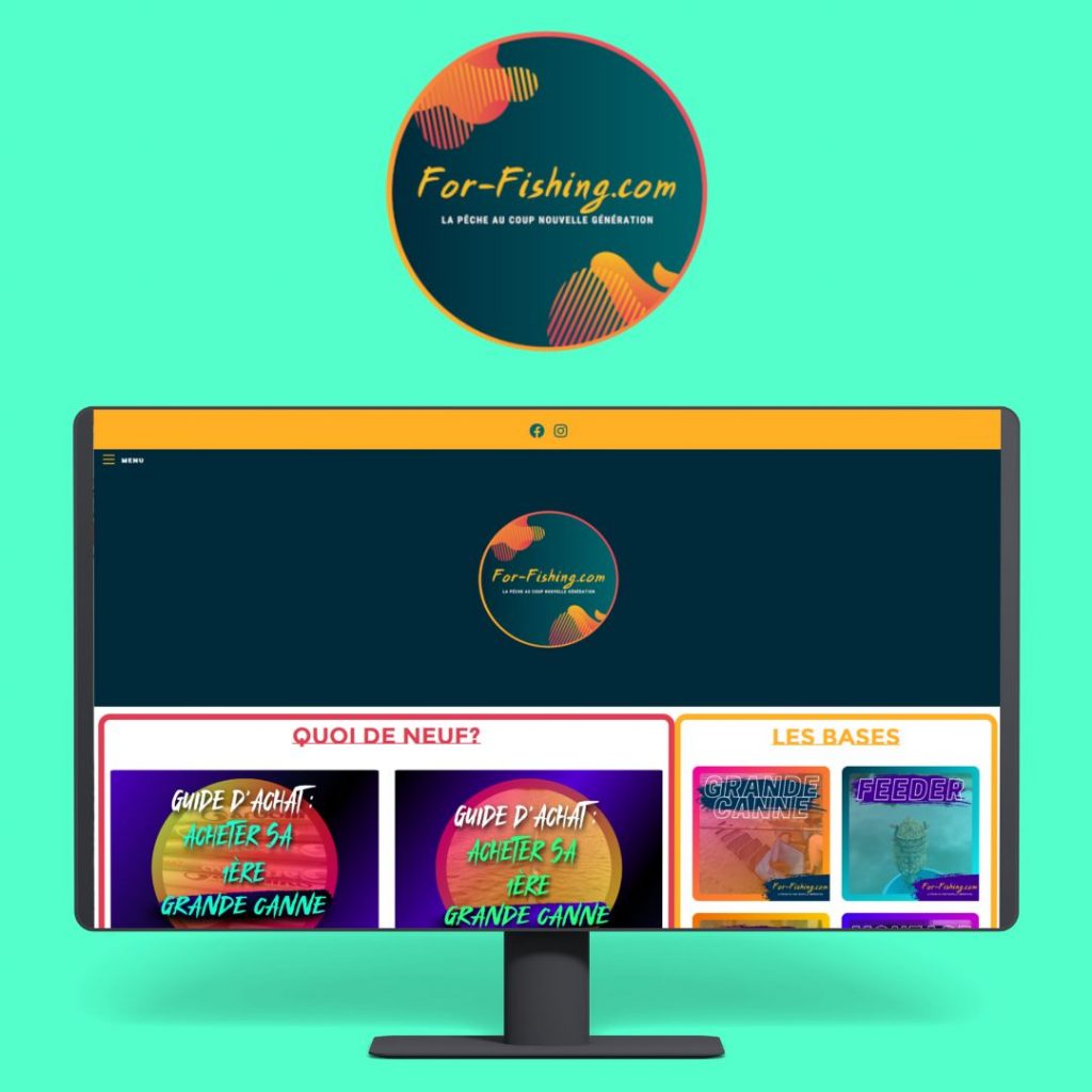 site web for fishing